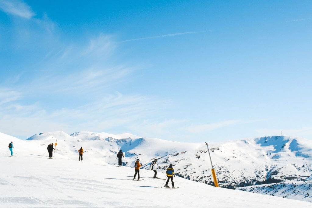 wintersport in het Zillertal