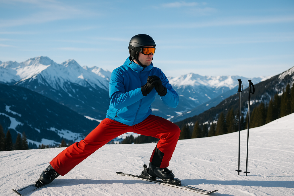 blessurepreventie wintersport - ski trainen
