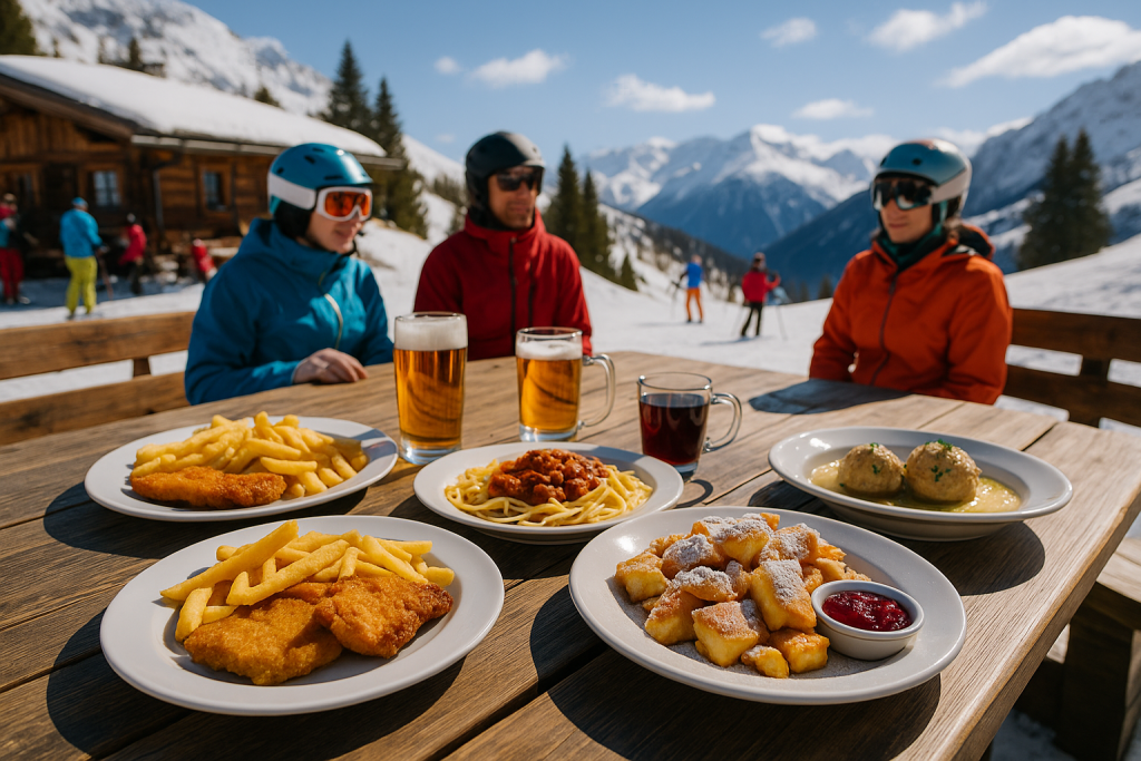 eten & drinken op wintersport