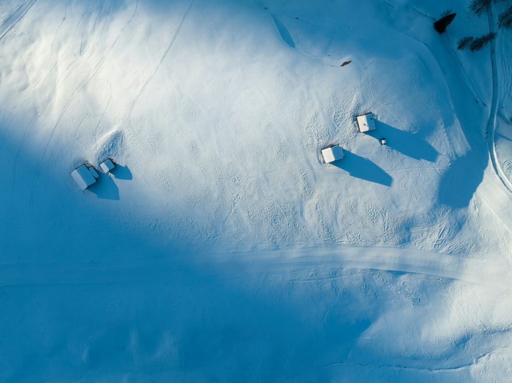 wintersport zonder sociale vergelijking